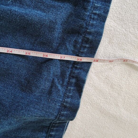 Vtg Girls Drop Waist Pleated USA Ruffle 80s 90s Cottagecore Farmhouse Country 10 - Picture 7 of 9